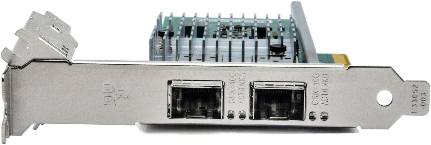 with Intel 82599 Chipset X520-DA2 E10G41BTDA 10G PCI-E X8 Ethernet Server Adapter NIC Dual Port SFP+