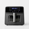 Emerson SmartVoice 10QT 6-in-1 Air Fryer, 1000+ Voice Control Commands, 100+ Recognized Food, No APP, No WIFI, No Setup, Nonstick Basket, Air Fry, Bake, Reheat, Dehydrate, 1700W