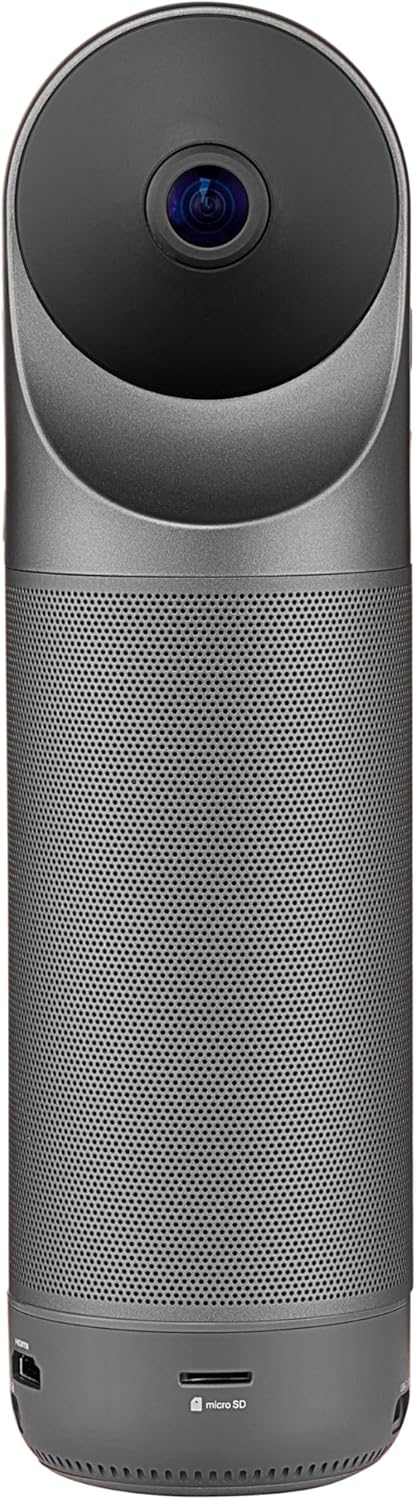 KanDao Meeting Pro 360° Video Conference Room Camera - AI Tracking, Meeting Recording & USB Plug-Play, Portable 8 Mics Array Meeting Camera, Compatible with Zoom/Teams/Google Meet, 5 Smart Modes