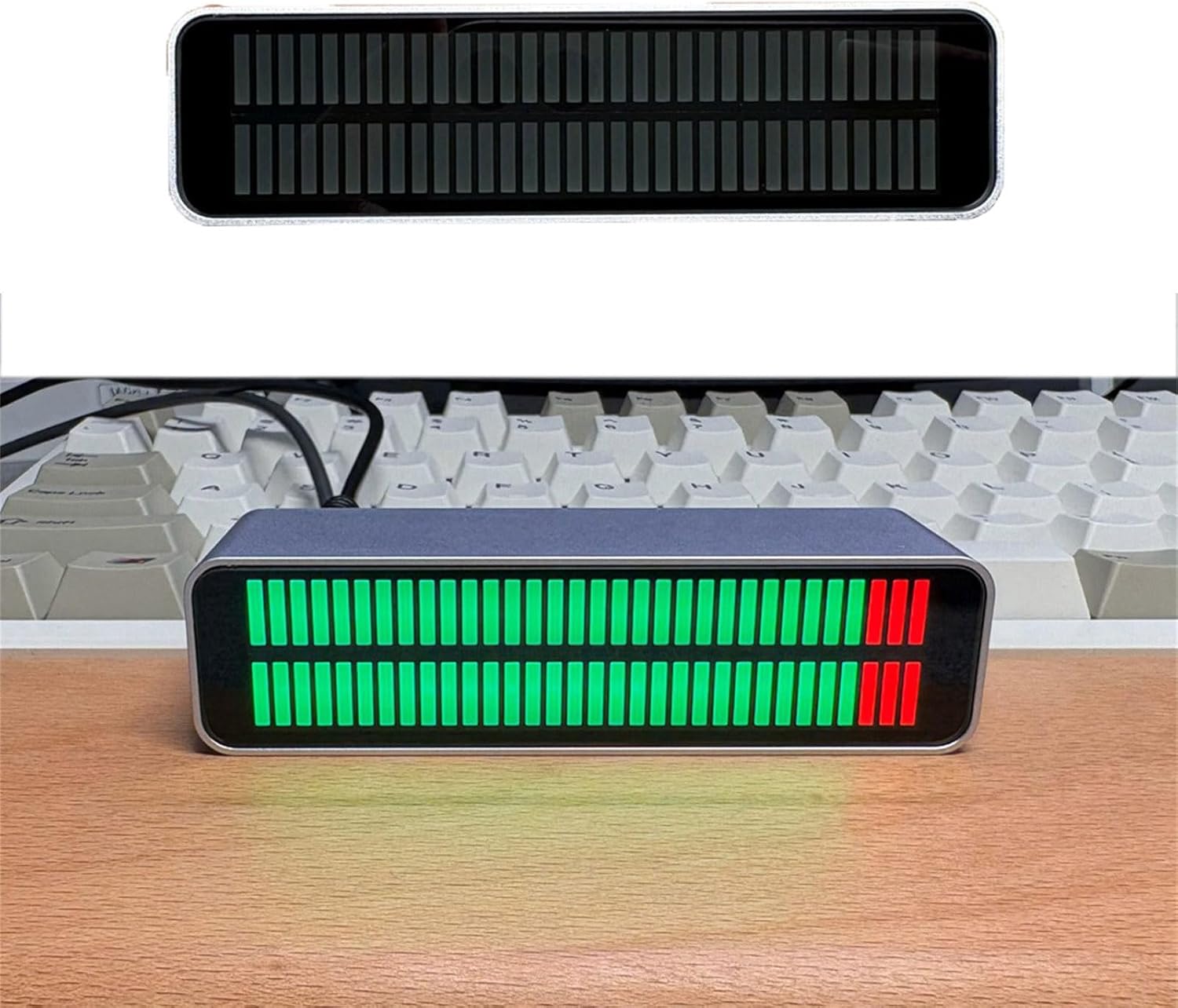 Professional Stereo Sound Indicators Levels Meter with Real Time LED Display for Studio and Live Performances