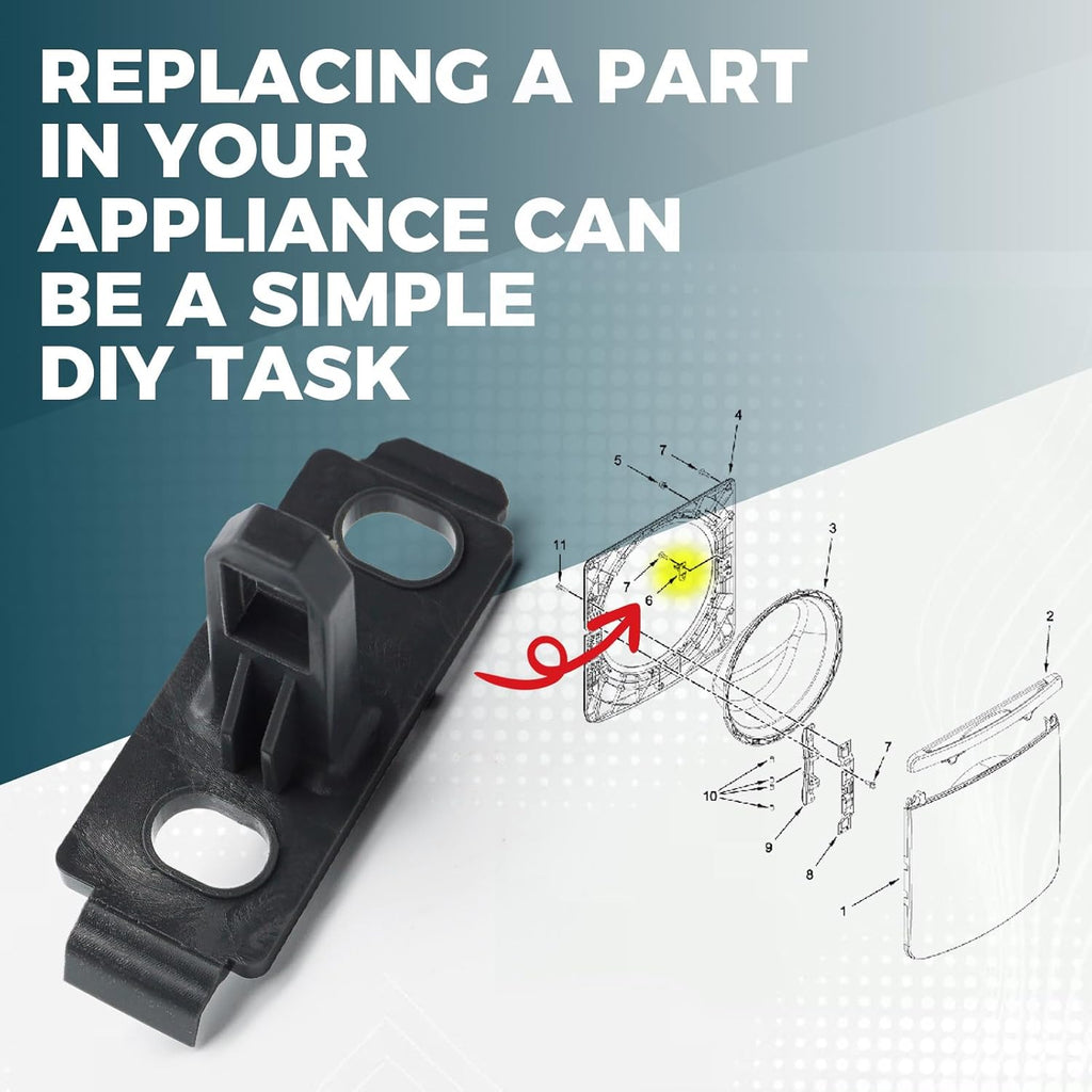W11316914 Washer Door Strike for Whirlpool Maytag Appliance Parts, Washer Door Strike Replaces Part W10921697