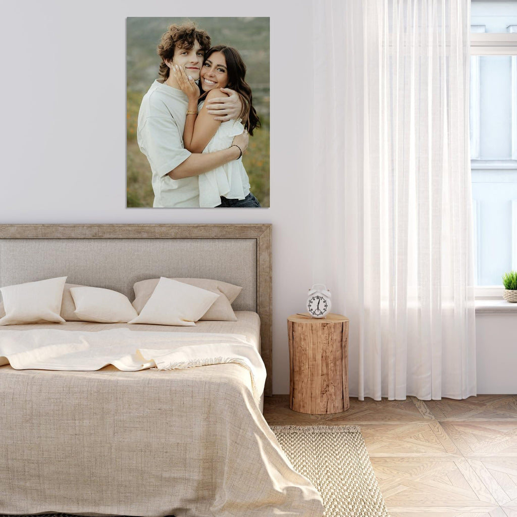 YXIMOX Custom 12" x16" Art Print on Premium Canvas, Personalized with Your Image or Design, Large Wall Decor for Living Room, Office, Bedroom, Custom Canvas Artwork(12"x16",Unframe)