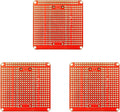 Treeidx 3pcs Expansion Board Breadboard Gold Plated Finish Proto Board PCB Compatible with Raspberry PI PICO