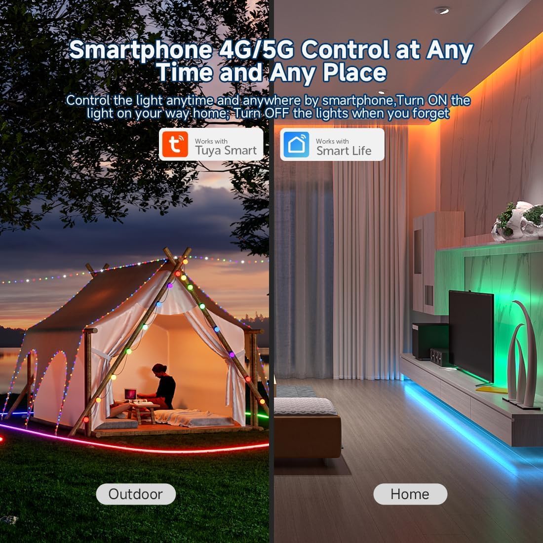5in1 LM053 Bluetooth Mesh PWM LED Controller SmartLife TuyaSmart APP Control for Dimming CCT RGB RGBW RGBCCT LED Strip Work with WR01RF WR02RF RC01RF RC02RF RC03RF RC04RF RC05RF RF Remote