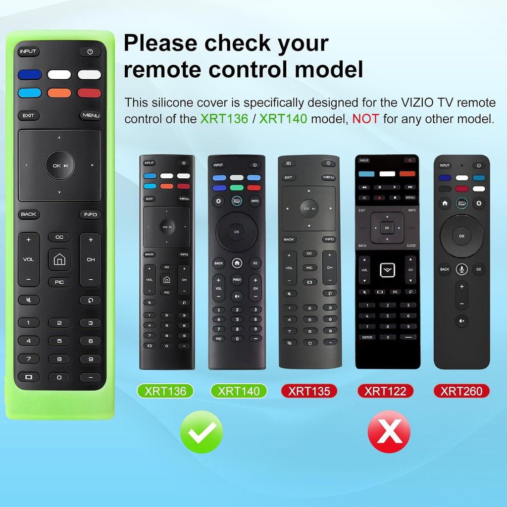 Cover-for-Vizio-Smart-TV-Remote Silicone Case XRT136/ XRT140