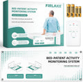 Bed Alarms for Elderly - Under & On Mattress Wireless Sensor Pad & Pager with Early & Exit Alarm Modes - Bed Alarms and Fall Prevention for Elderly and Dementia Patients - Replaceable Battery