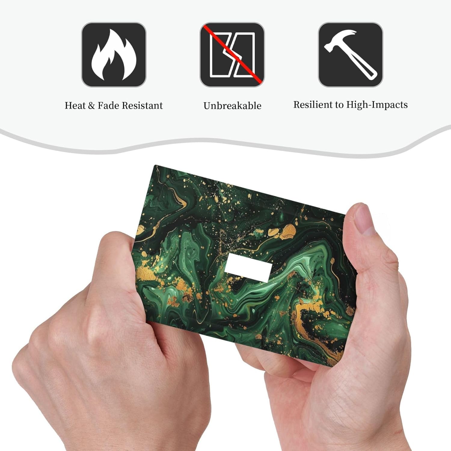 Green/Gold Modern Abstract Luxury Marble Single Toggle Light Switch Cover plate Outlet Cover Decorative Switchplate Wall Plates Electrical Panel Cover for Bathroom Living Room 5 X 3 IN