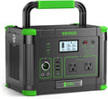 Solar Generator 1000W (Peak 2000W), EBL 999Wh Portable Power Station, 110V Pure Sine Wave AC Outlet with PD 60W USB-C Fast Charging, Outdoor Camping RV Van Home Backup Off-Grid Living