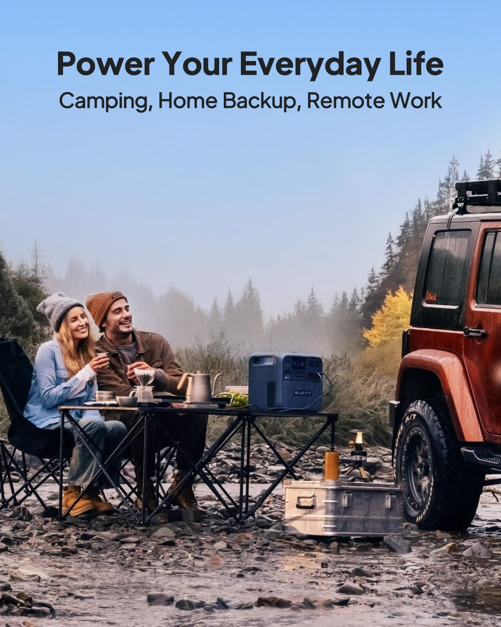 BLUETTI Elite 200 V2 Solar Generator with 350W Solar Panel Included (Ships Separately), 2073.6Wh Portable Power Station w/ 4 2600W AC Outlets, 17-Year Lifespan, LFP Power for Camping, Off-grid