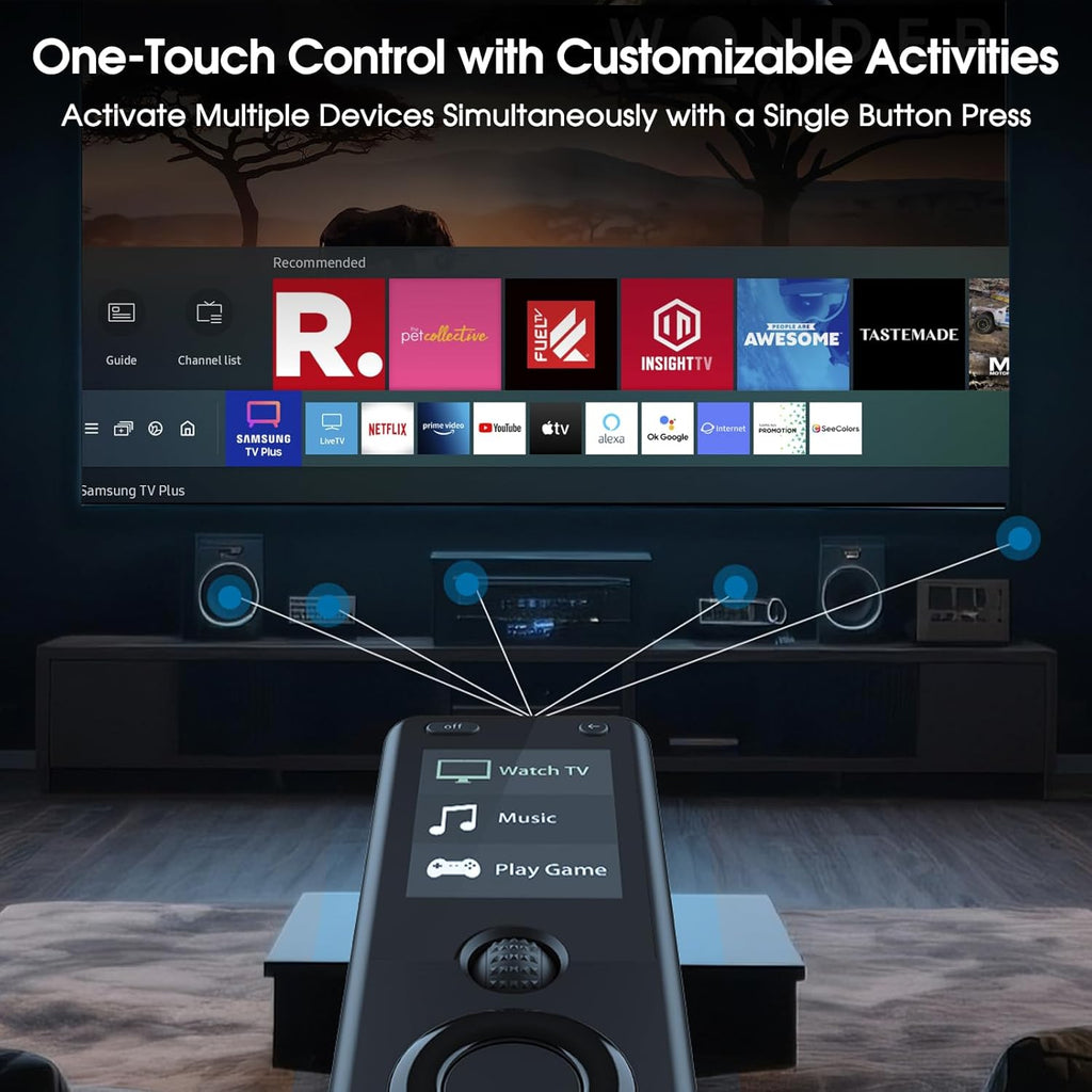 SofaBaton X1S Universal Remote Control, One Touch Activities, Customize SofaBaton APP, All-in-one Universal Remote with Hub