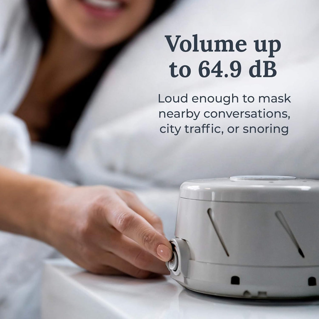 Yogasleep Dohm Classic (Gray 3 Pack) The Original White Noise Machine, Soothing Natural Sound From A Real Fan, Noise Cancelling For Office Privacy, Travel & Meditation, Sleep Therapy For Adults & Baby