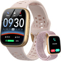 Smart Watches for Women Android iPhone (2 Bands), [1.85" AMOLED Screen] Smartwatch Fitness Tracker 3ATM Waterproof with Bluetooth Calls, AI Control, Heart Rate/SpO2/Sleep Monitor, 7 Days Battery