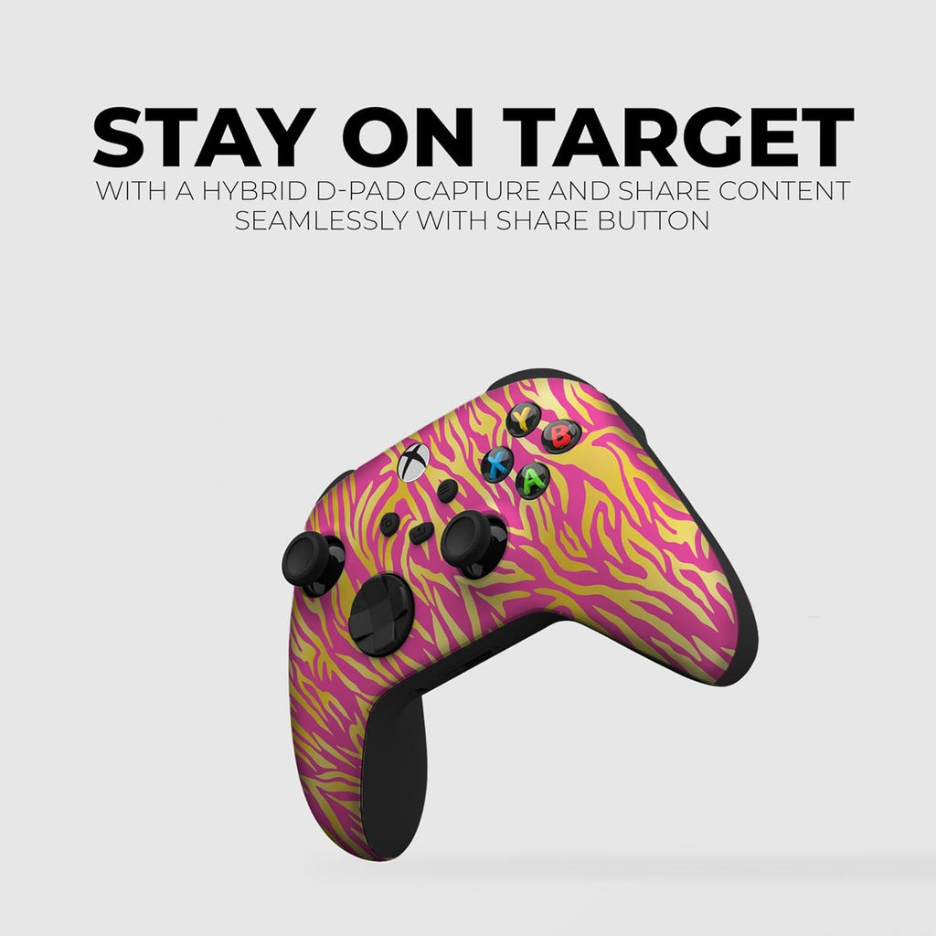 DreamController Nobility Tiggger Custom X-box Controller Wireless compatible with X-box One/Series X/S Proudly Customized in USA I Permanent HYDRODIP Print(NOT JUST A SKIN)(MODDED)