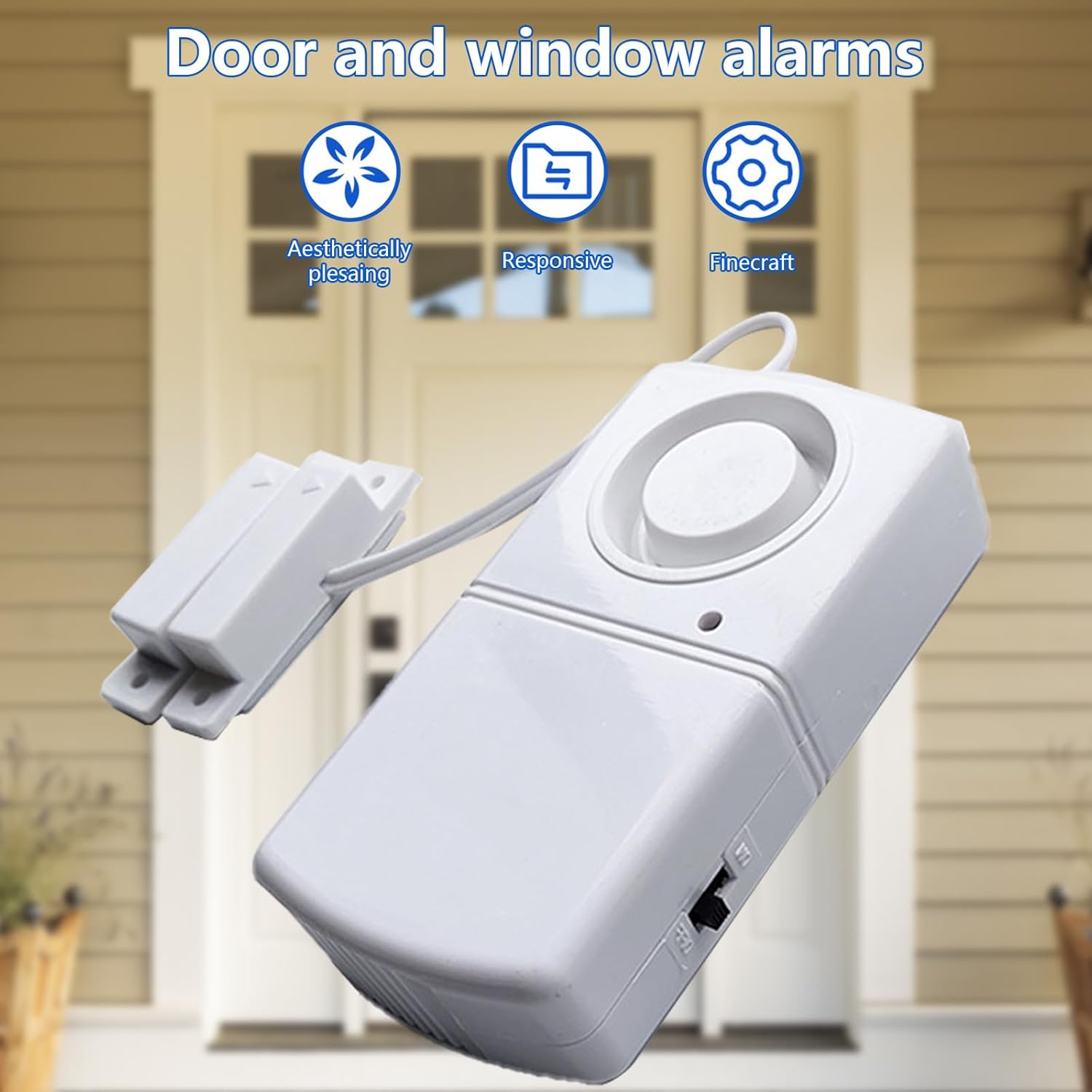 Door Window Alarm 120DB Alarms for Chimes for Store Home Security Door Window Magnet
