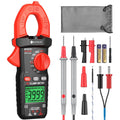 Neoteck Clamp Meter 4000 Counts Amp Meter for TRMS AC Current AC/DC Voltage 600A Auto Range Digital Multimeter with Capacitance Continuity Resistance NCV Diode Test for Car Electric Cabinet