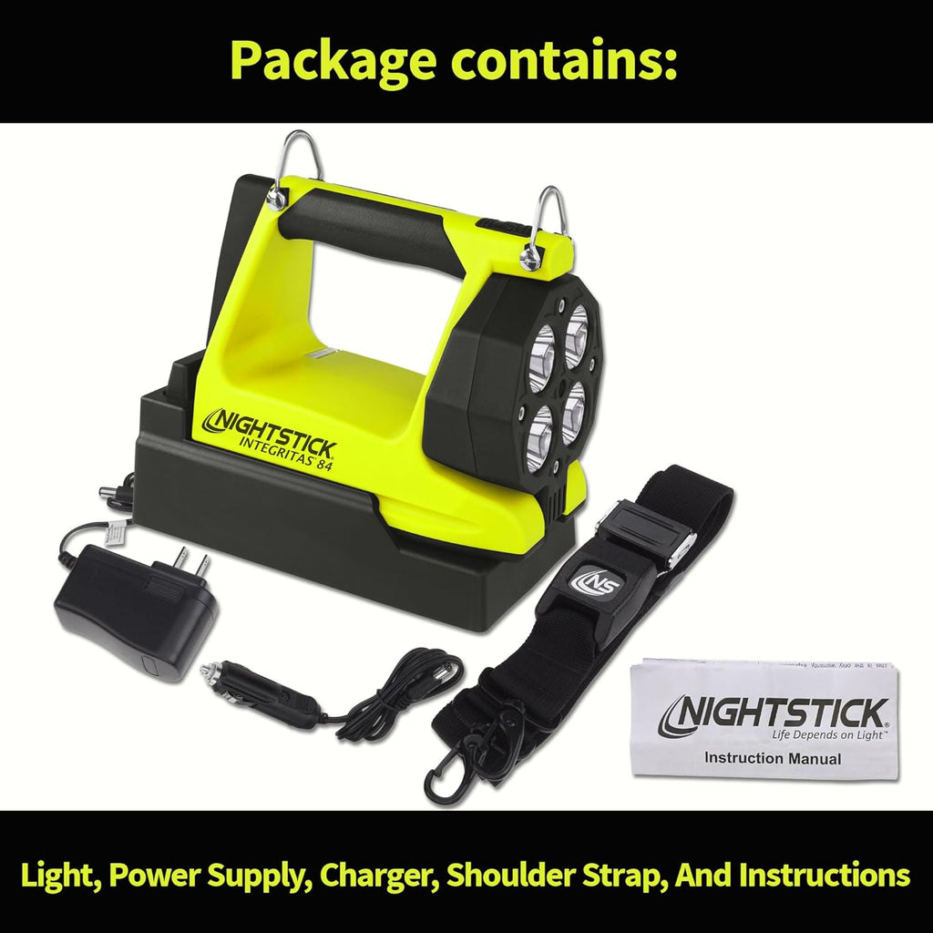 XPR-5584GMX INTEGRITAS™84 Intrinsically Safe Rechargeable Lantern w/Magnetic Pad