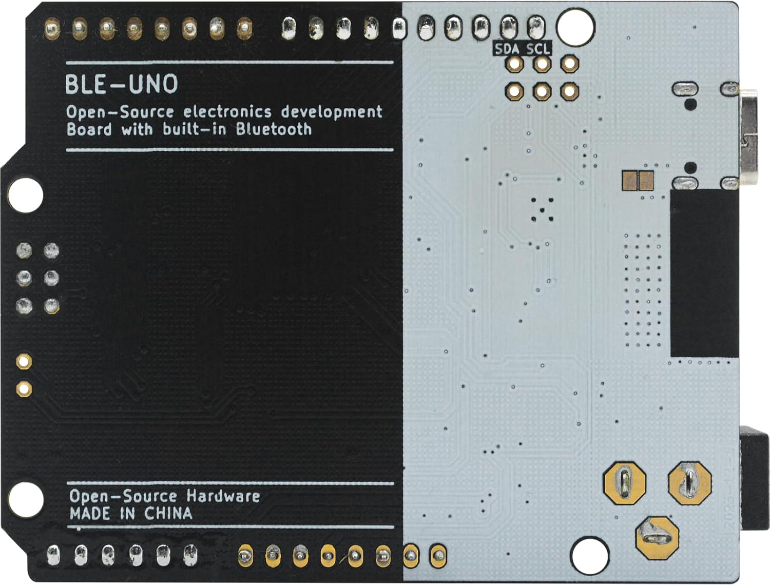 BLE-UNO Board, with Bluetooth Module, Arduino Compatible, BLE 4.2 Wireless & USB-C Connectivity, Microcontroller for IoT Prototyping DIY Projects, Support Arduino IDE