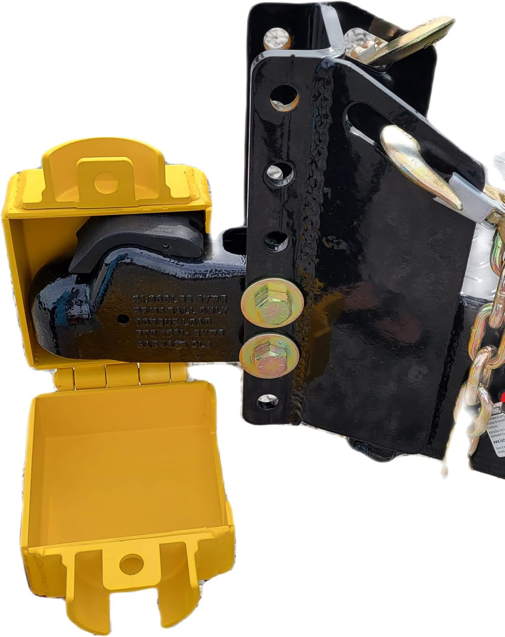 Demco EZ Latch Coupler Lock (for Cast Demco Version) W/Cobra-Sidewinder Stainless Steel Puck Lock