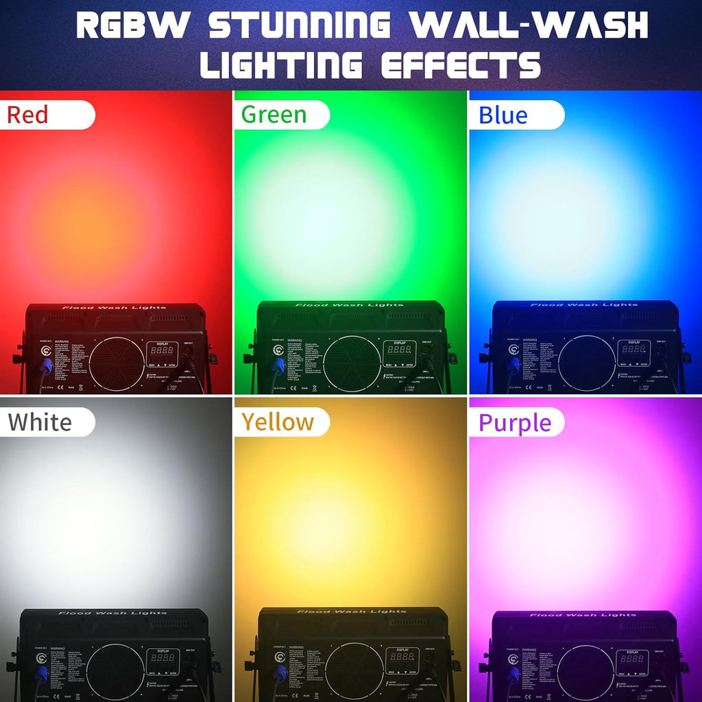 Stage Wash Light 21x15W LED RGBW Dj Lights for Parties, DMX Control Sound-Activated Stage Lighting Bar for Wedding Disco Party (1, 21 Lights)