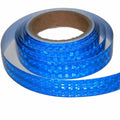 Blue Reflective Tape 1 inch, Outdoor Waterproof High Visibility Warning Industrial Marking Tape, Safety Stickers (15 feet)