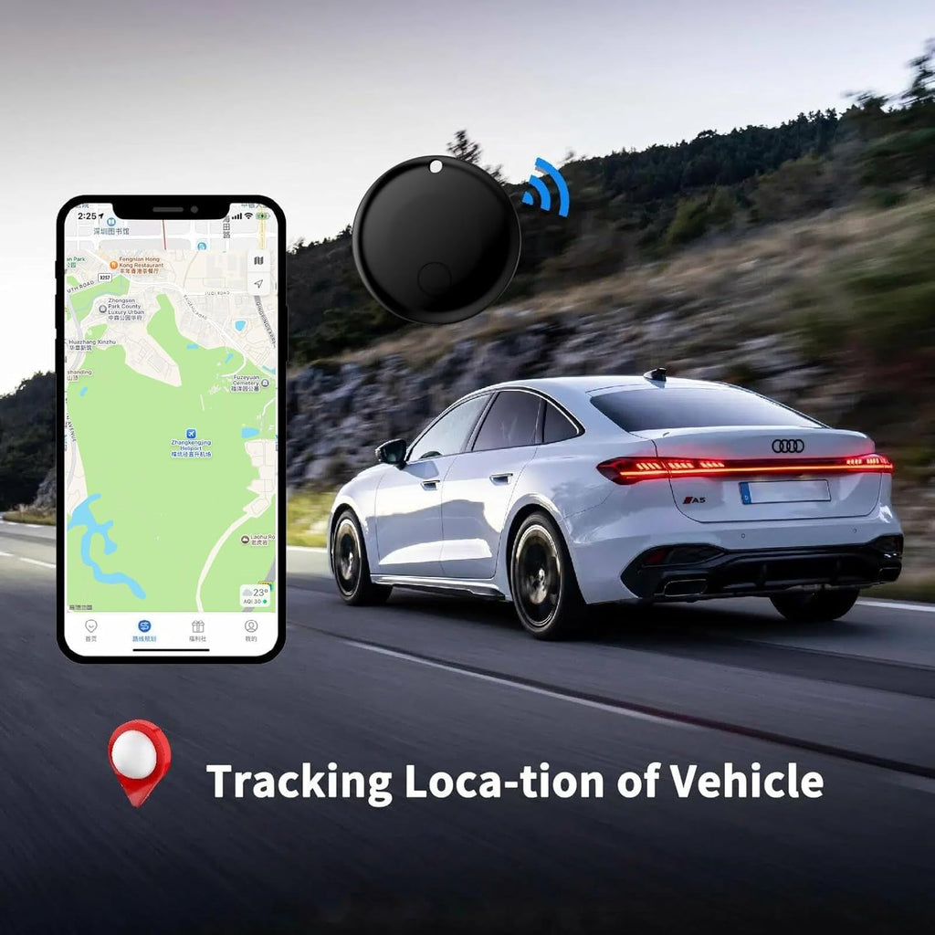 IP65 Waterproof Magnetic Mini GPS Tracker for Vehicles - Real-Time Hidden Tracking, Android Only, Anti-Theft Car Locator for Truck & Assets（Android Only）