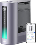 Dreo 6L Humidifiers for Bedroom, Smart Warm & Cool Mist for Large Room, 60Hr Quiet Runtime for Baby, Plant, Humidity Sensor, Indicator Light, 12H Timer, Google/Alexa, Purple