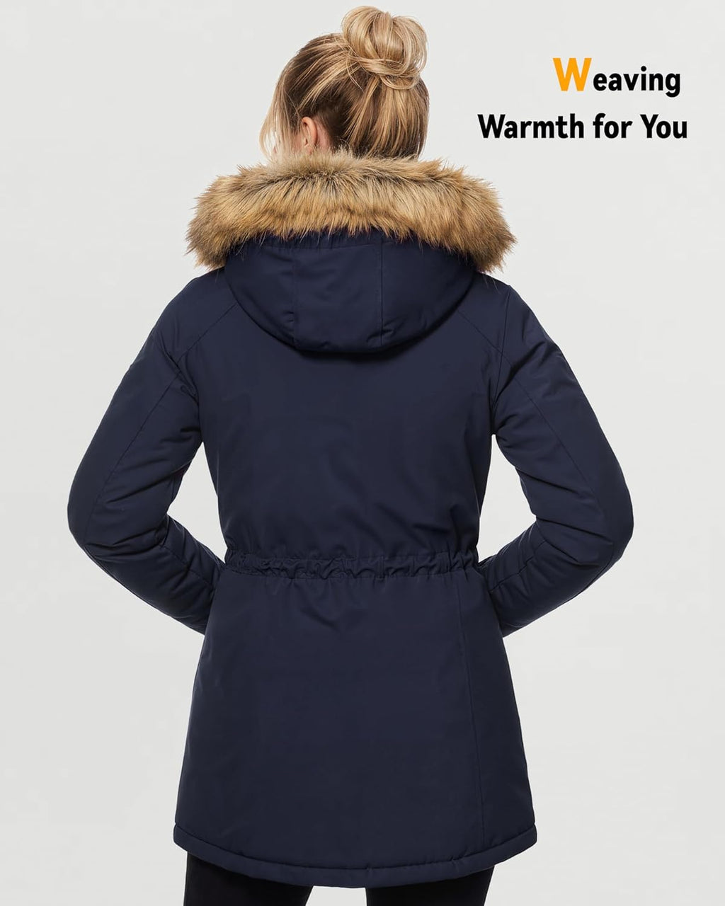 Graphene Heated Jacket for Women with Large Capacity Battery Pack Waterproof Windproof