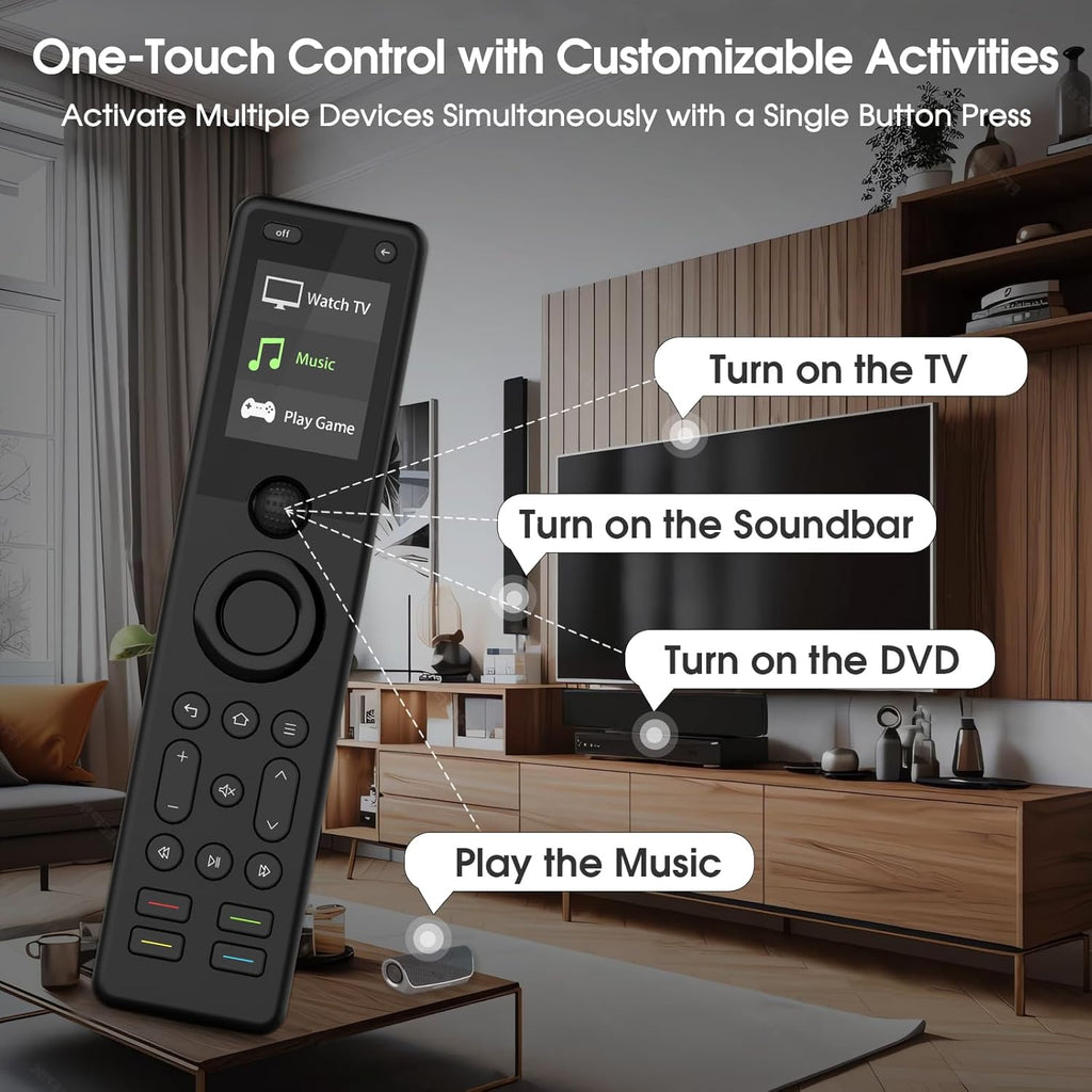 SofaBaton X1S Universal Remote with Hub, Universal Remote Control with One Touch Activities, Customize SofaBaton APP, Compatible with 60 Devices, Compatible with Alexa Google Assistant, Raise to Wake