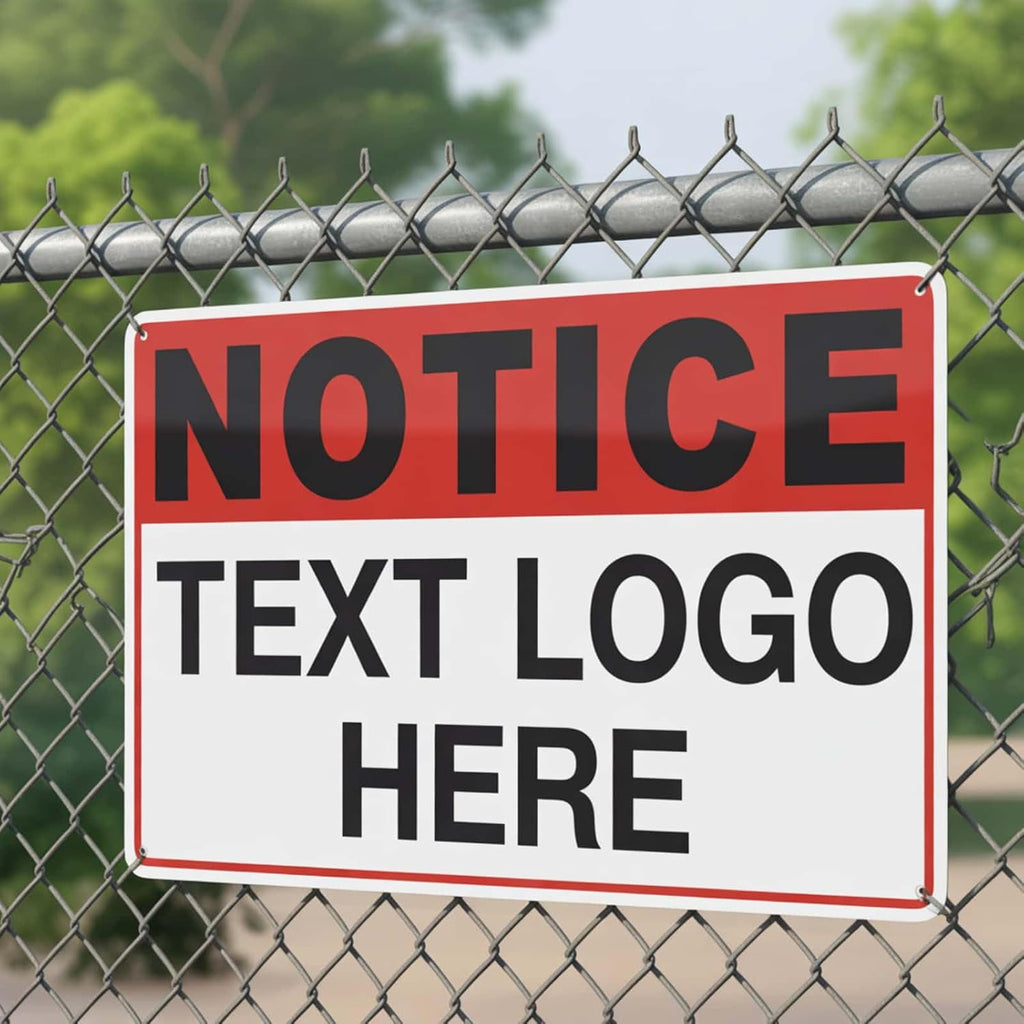 Custom Metal Sign Outdoor, Personalized Signs for Office, Business, or Home, Fade-Resistant Rust-Free Aluminum, 10x7 Inches