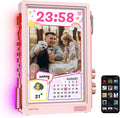 Divoom Times Frame-10.1" WiFi Digital Picture Frame with 64GB, Free App with No Subscription Fees, Supports Uploading Photos/Videos/Calendars/Weather/Sports Scores and Various AI DIY Content