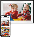Cozyla Digital Photo Frame WiFi Smart Digital Picture Frame Unlimited Storage Share Photo with Family and Friend via App Email Google Photos Instagram Web Browser Photo Frame Electronic 10.1 Inch Mat