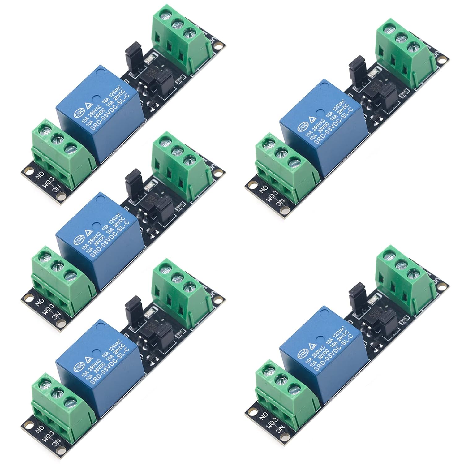 Relay Module with Optocoupler High/Low Level Trigger for Arduino (3, 3V Relay 1 Channel)