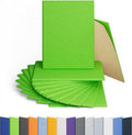 12 Pack Acoustic Panels Self Adhesive Sound Proof Foam, High Density Sound Acoustic Panel, 16X12X0.4 Inch 4:3 Rectangle Panels in Home, Office, Reccording Room, Studio, More(Fruit Green)