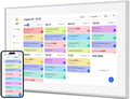 15.6 inch Digital Calendar & Chore Chart,Smart Touchscreen Interactive Display for Family Schedules, Wall & Desk Mountable, Digital Photo Frame Functon, Great for Organizing Your 2025 Calendar