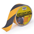 TAPEBEAR Non Slip Hazard Tape 3inch x 60feet, Black and Yellow Safety Tape, Anti Slip Caution Tape Roll, Nonslip Warning Floor Tape for Indoor Outdoor Steps Stairs, Strong Grip Tape