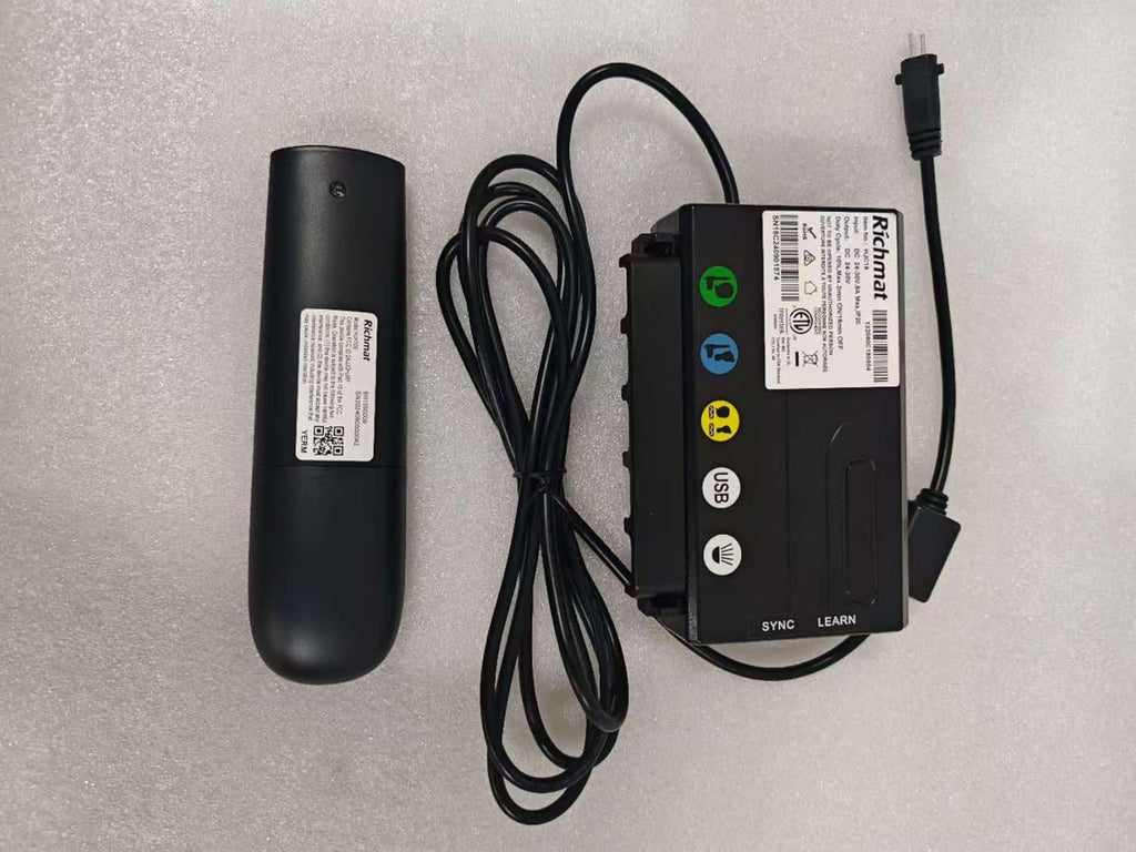 Adjustable Bed Remote for Richmat HJH109 Bed Remote Replacement and HJC18 Control Box Replacement Parts