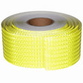 Fluorescent Yellow Reflective Tape Outdoor Waterproof 4 inch Wide, High Visibility Warning Safety Industrial Marking Tape (168 feet)