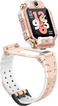 imoo X10 Kids Smartwatch, Smartwatch with Long-Lasting HD Video & Phone Call, Kids GPS Watch with Real-time Locating，14 Days History, Multisport Mode，IPX8 Water-Resistant，Only Works on Verizon（Pink）