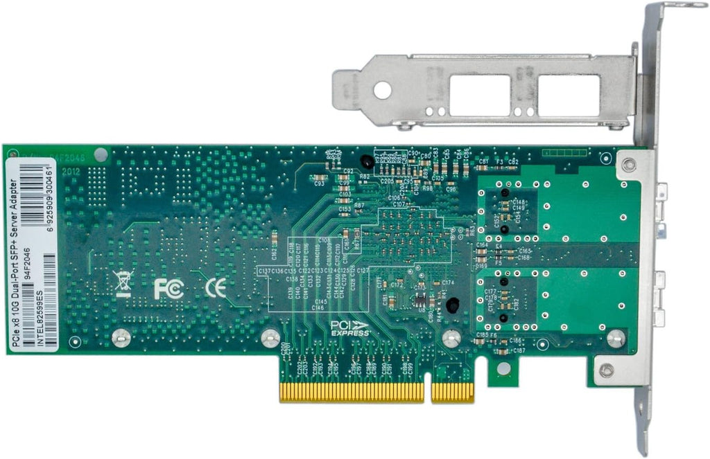 with Intel 82599 Chipset X520-DA2 E10G41BTDA 10G PCI-E X8 Ethernet Server Adapter NIC Dual Port SFP+