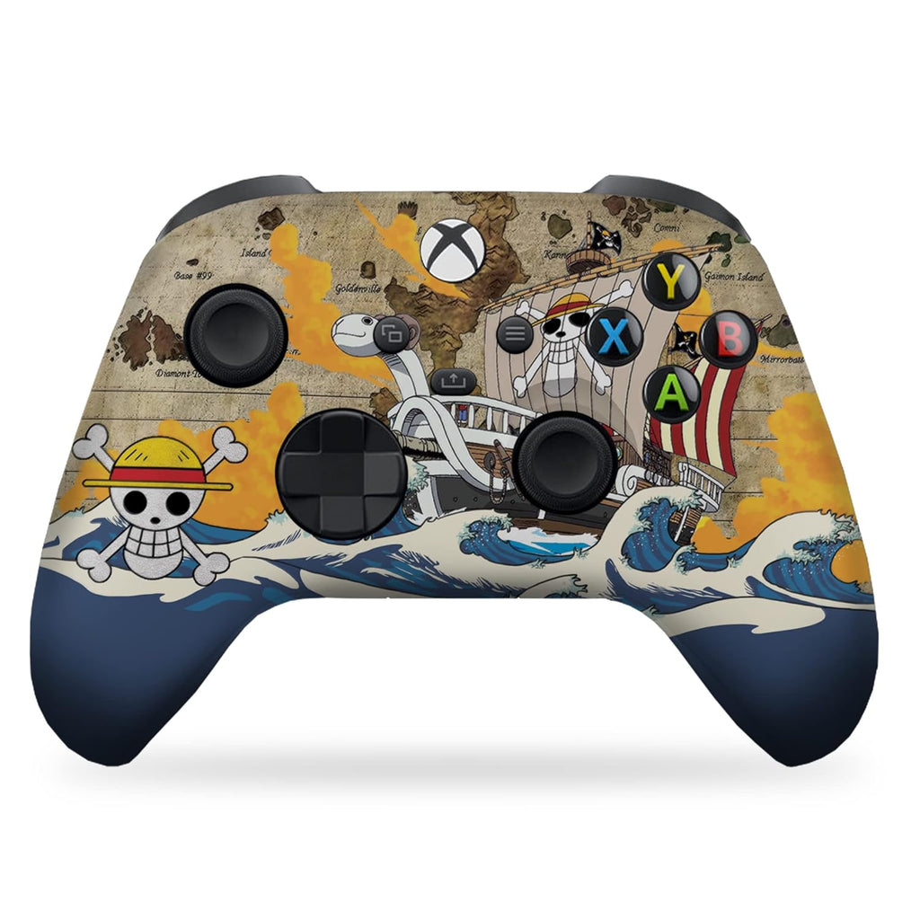 DreamController One Peice Custom X-box Controller Wireless compatible with X-box One/X-box Series X/S Proudly Customized in USA with Permanent HYDRO-DIP Printing(NOT JUST A SKIN) (MODDED)