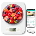 Smart Food Scale - Digital Food Scales Grams and Ounces with Nutritional Calculator, Food Scale for Weight Loss, Kitchen Scales for Food Nutrition, Calorie Scale for Diet, Keto, Diabetics 0.1oz-11lb