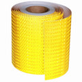 Yellow Reflective Tape 8 inch Wide, Outdoor Waterproof High Visibility Warning Industrial Marking Tape, Safety Stickers (68 feet)