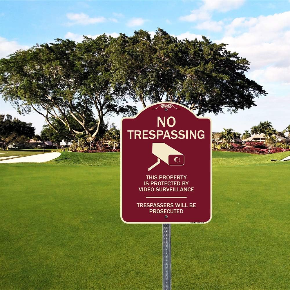 SignMission Designer Series Sign - Sign with Number '20 | Red & White 18" X 24" Heavy-Gauge Aluminum Architectural Sign | Protect Your Business & Municipality | Made in The USA