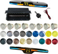 New Features Forward and Reverse Parking sensors, Option to Measure Distance in inches, bidirectional Display Option, and Customizable Digital Direction 18 Color Probes to Choose from(Silver)