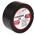 APT, Multi Color Marking Tape, Premium Safety Marking and Dance Floor Splicing Tape, 6 mil Thick (Black, 1 Roll)
