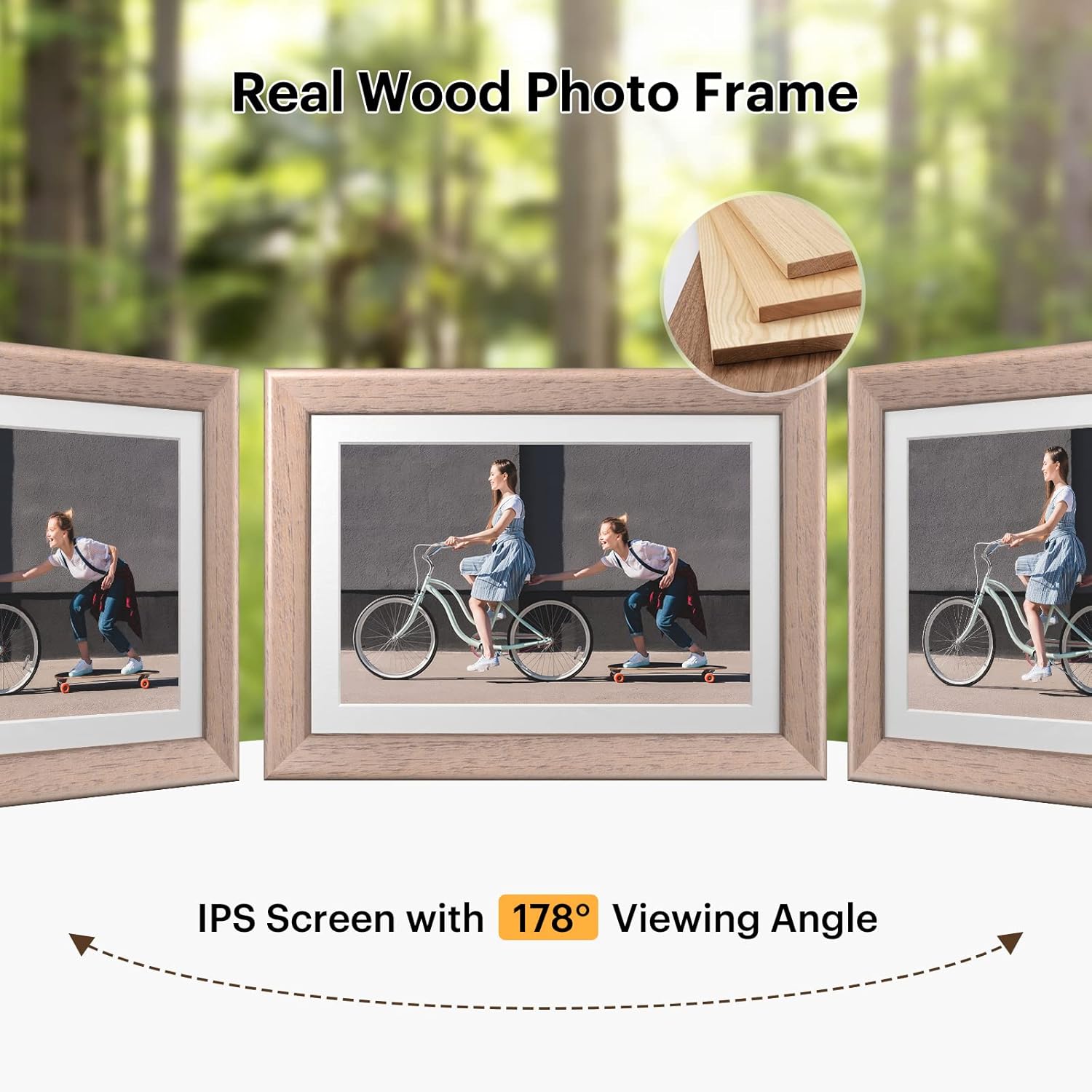 KODAK WiFi Digital Picture Frame, 8.4 Inch 2560 x 1600 IPS HD Touchscreen Digital Photo Frame with 32GB Storage, Easy Setup to Share Photos or Videos, The Best Gift for Family and Friends