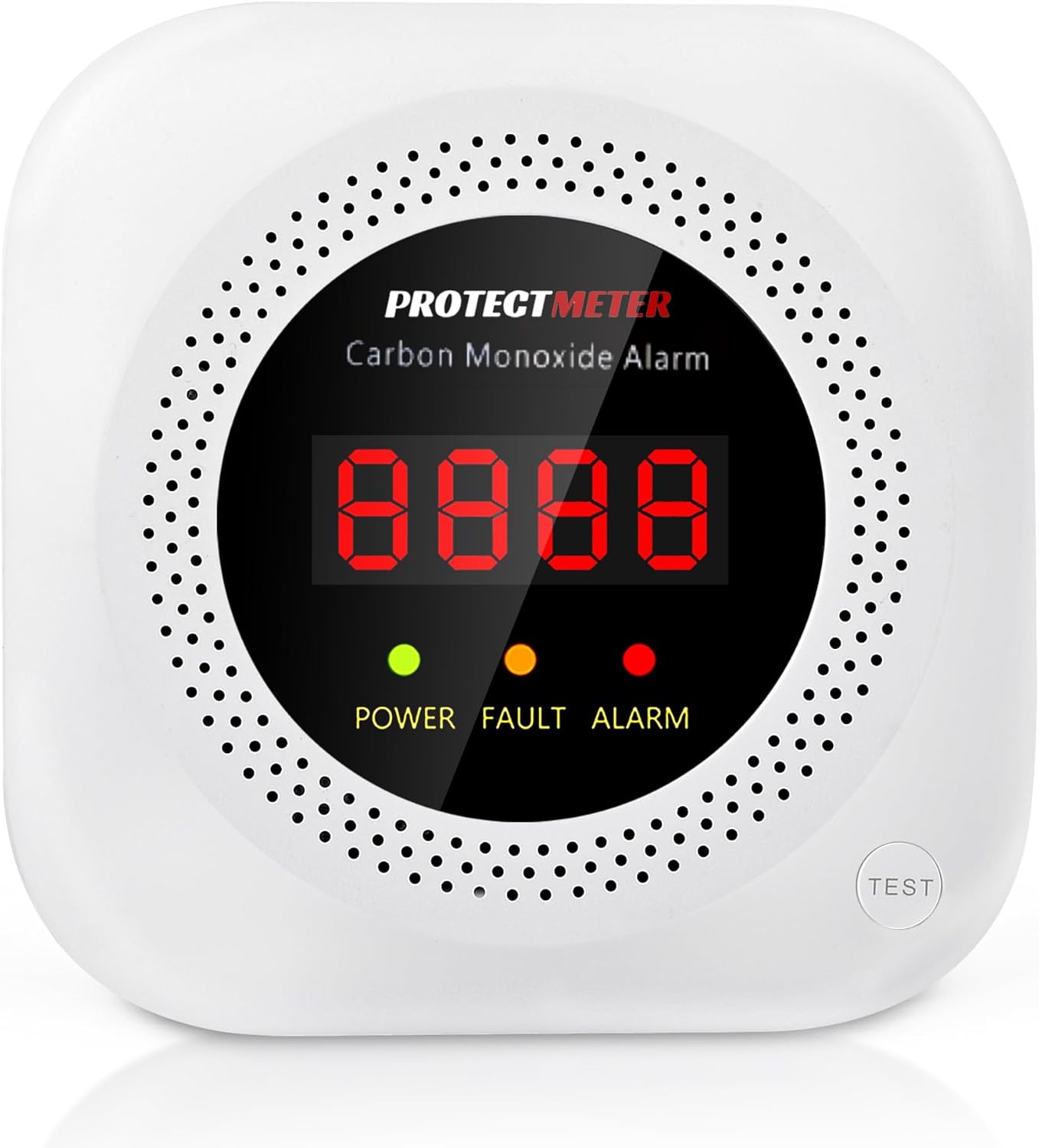 Carbon Monoxide Detectors, CO Detector Plug in Wall 100-220V AC Power Operated, Portable Carbon Monoxide Detector for Home/Hotel/RV with AC Power, Digital LCD