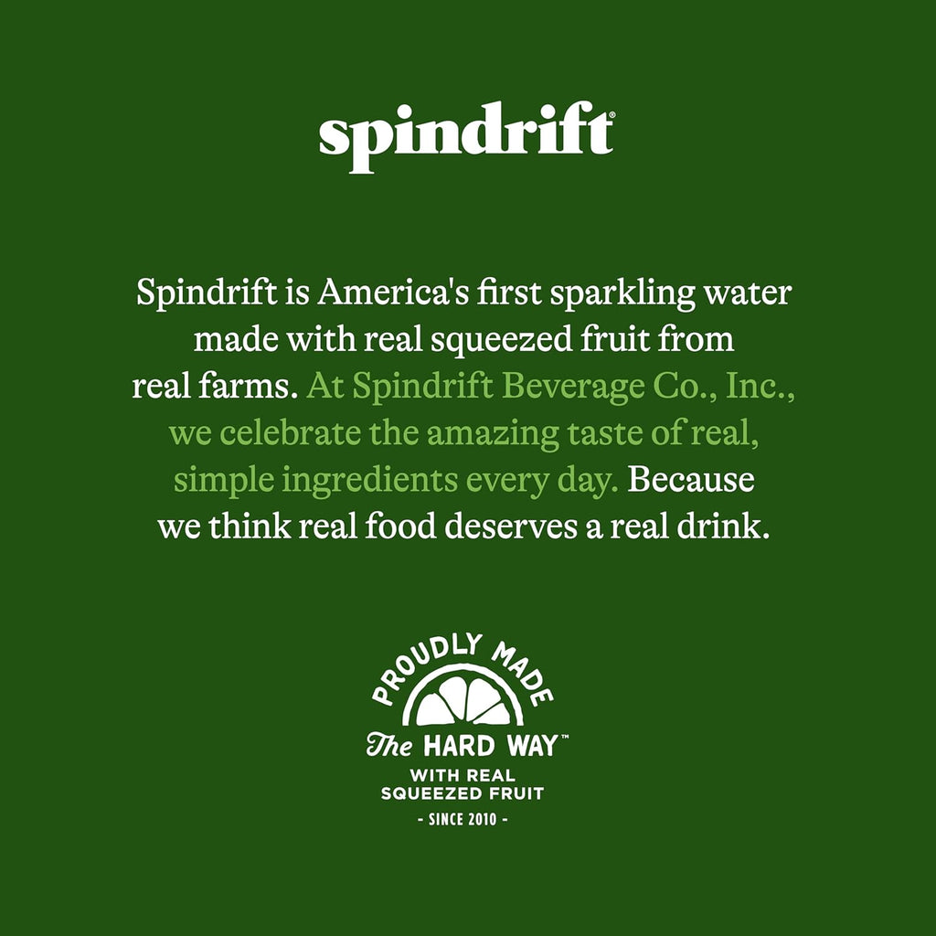 Spindrift Mocktail Variety Pack Can 12 Ounce (Pack of 24)