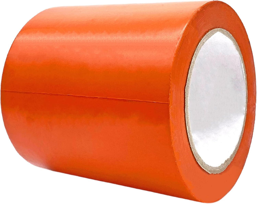 MAT Vinyl Marking Tape Orange - 5 inch x 36 yds. for Safety Floor Marking (School Gym, Restaurants, Warehouse), Dance Floor Splicing, Pinstriping Cars & Boats