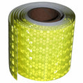 Fluorescent Yellow Reflective Tape Outdoor Waterproof 3 inch, High Visibility Warning Safety Industrial Marking Tape (11 feet)